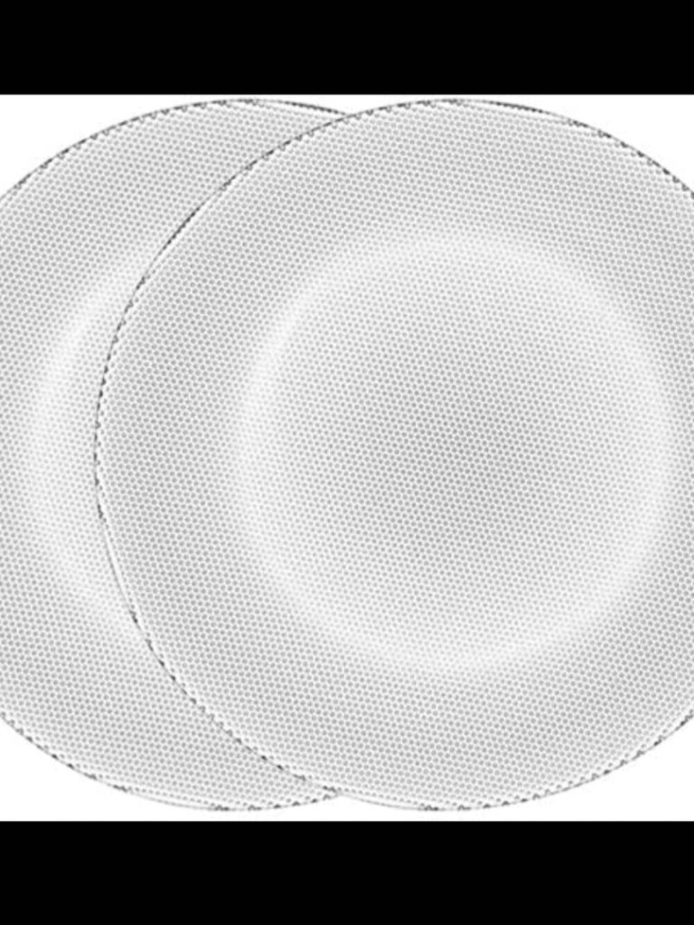 NEW Box Kosta Boda Limelight 7 1/2"" Crystal Dessert/Salad/Luncheon Plate, Set o